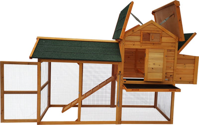 Companion - Hønsehus - 210x90x113 cm - natur/grøn ❤ Kæmpe udvalg i Companion ❤ Billig fragt og hurtig levering 2 - 5 hverdage - Varenummer: BGH-47763596017994 / Ean: '5701883389361 på lager - Udsalg på Best selling products Spar op til 67% - Over 1324 kendte brands på udsalg