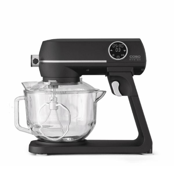 Produktbillede af Caso Køkkenmaskine Km 1800 Black-g på tilbud – premium kvalitet og detaljer
