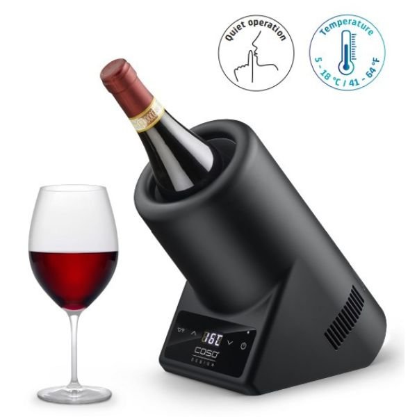 Caso WinecaOne Rund Sort Fl Ø9cm ❤ Kæmpe udvalg i CASO ❤ Billig fragt og hurtig levering 2 - 5 hverdage - Varenummer: BAR-703847 / Ean: på lager - Udsalg på Barudstyr Køl Spar op til 54% - Over 857 kendte brands på udsalg