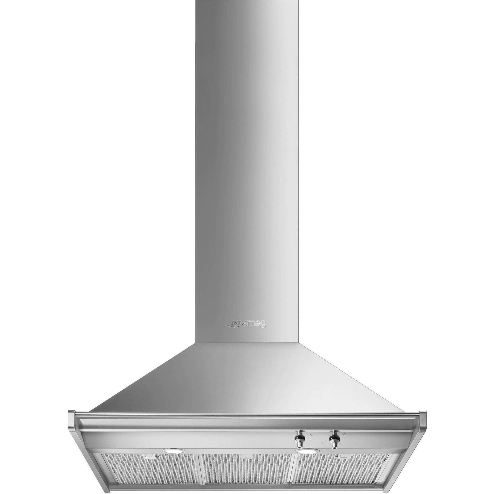Smeg Smeg KD90HXE 90 cm Classic Vægmonteret Emhætte, Rustfrit Stål – frontbillede (Emhætter)