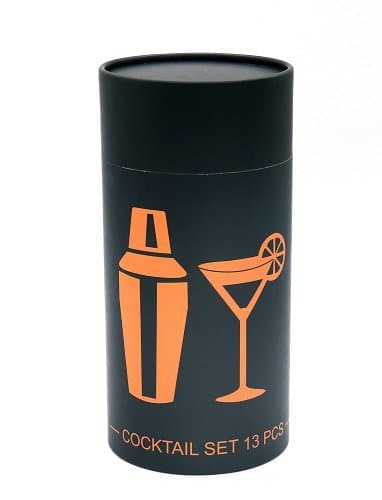 Cocktail Sæt 13 Dele Cylinder Gaveæske ✔ Kæmpe udvalg i Beaumont ✔ Billig fragt og hurtig levering 2 - 5 hverdage - Varenummer: BAR-518628 / Ean: på lager - Udsalg på Barudstyr - Barværktøj - Barsæt Spar op til 65% - Over 857 kendte brands på udsalg