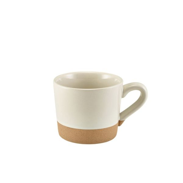 Produktbillede af Kava Hvid Stentøjskaffekop 28,5 Cl Fra Genware på tilbud i brug