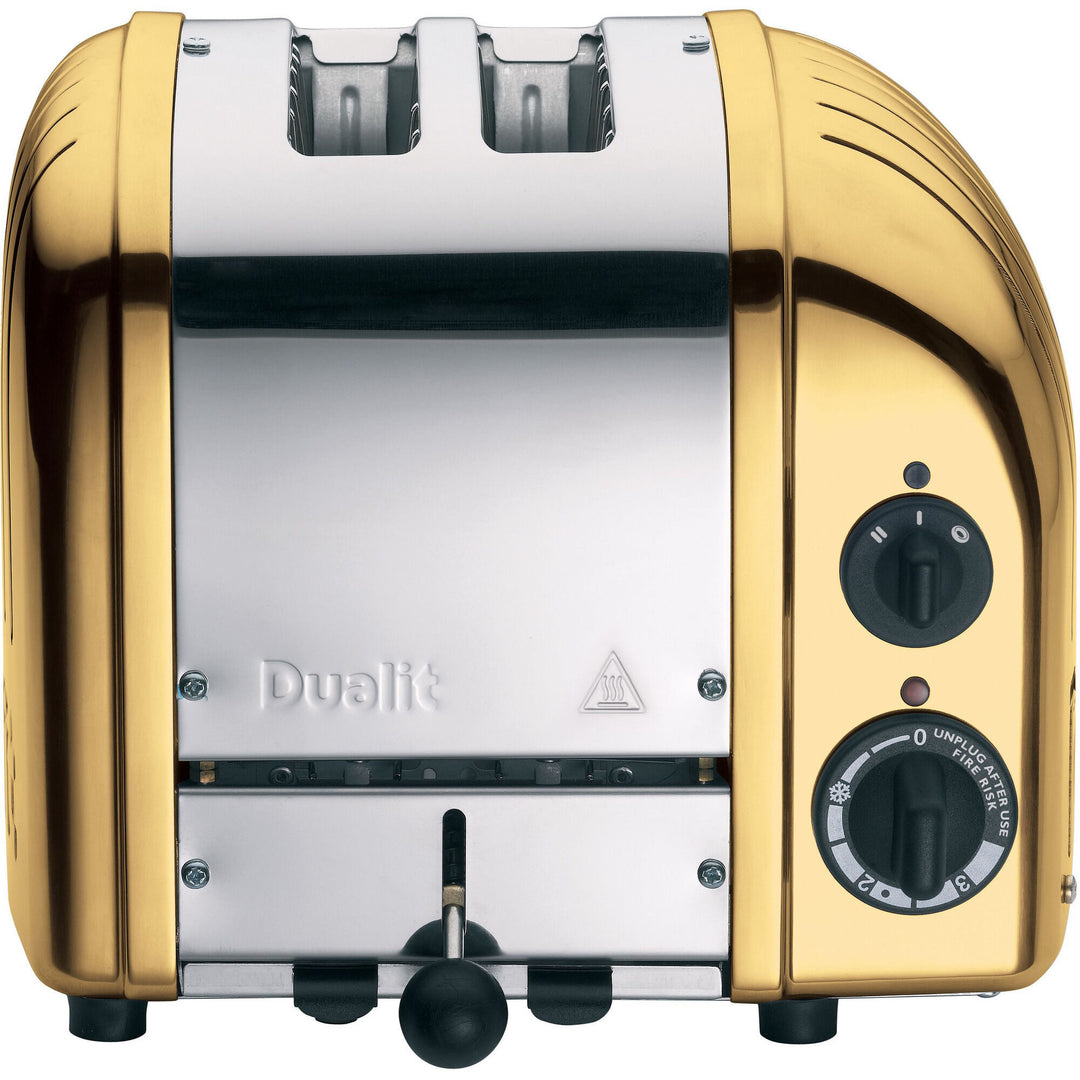 Dualit Dualit NewGen 2 skiver toaster, messing ❤ frontbillede (Brødristere)