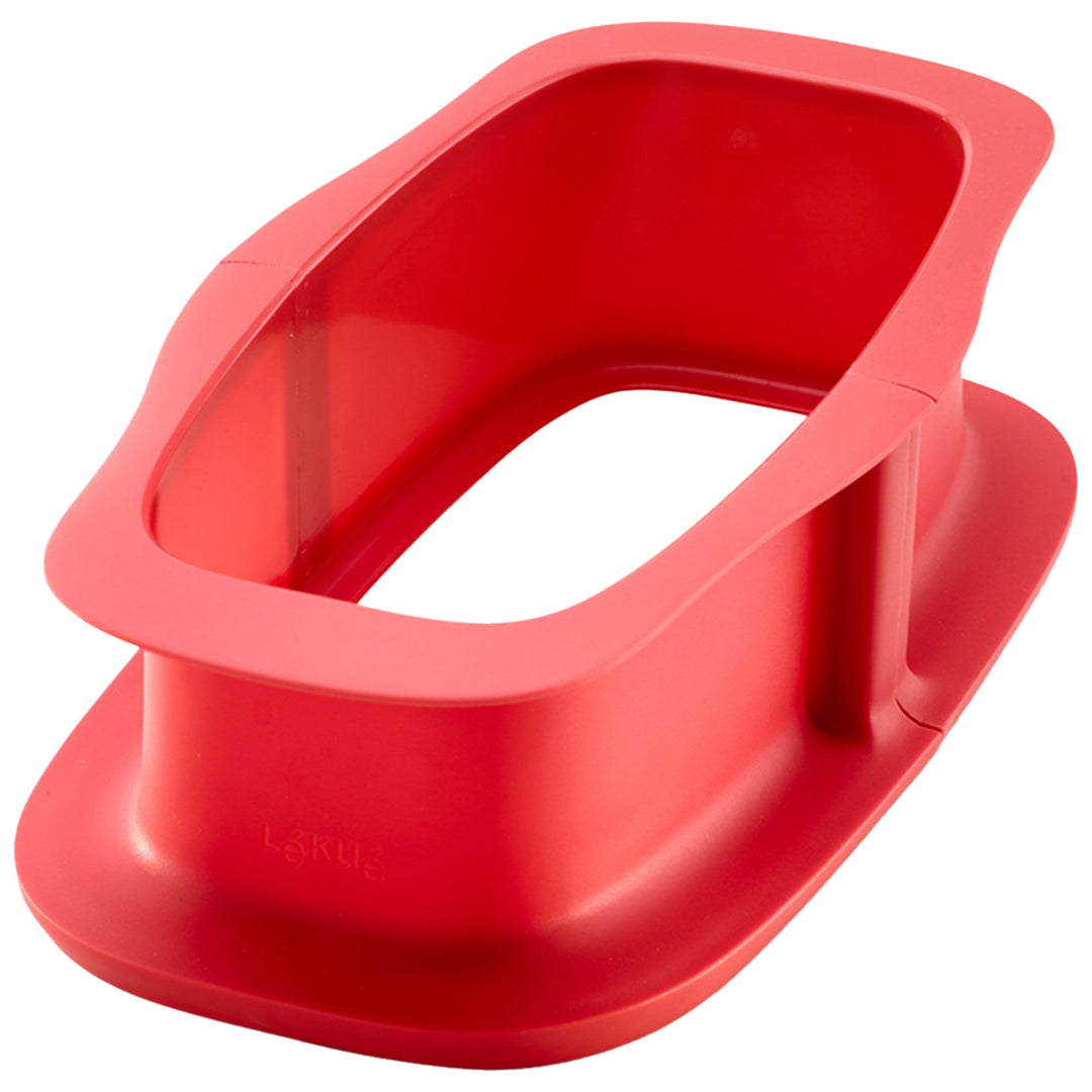 Lékué Lékué Springform med tallerken 24 cm, rød – produktvisning (Springform)