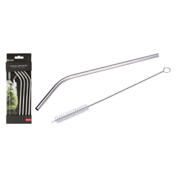 Sugerør Sæt 5stk Inkl. Børste ❤ Kæmpe udvalg i Koop ❤ Billig fragt og hurtig levering 2 - 5 hverdage - Varenummer: BAR-709189 / Ean: '8720573677141 på lager - Udsalg på Barudstyr Cocktailtilbehør Metal sugerør Spar op til 51% - Over 412 kendte brands på udsalg