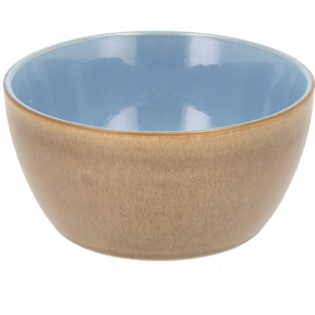 Bitz Bitz Skål 12 cm, wood/ocean – produktbillede (Skål)