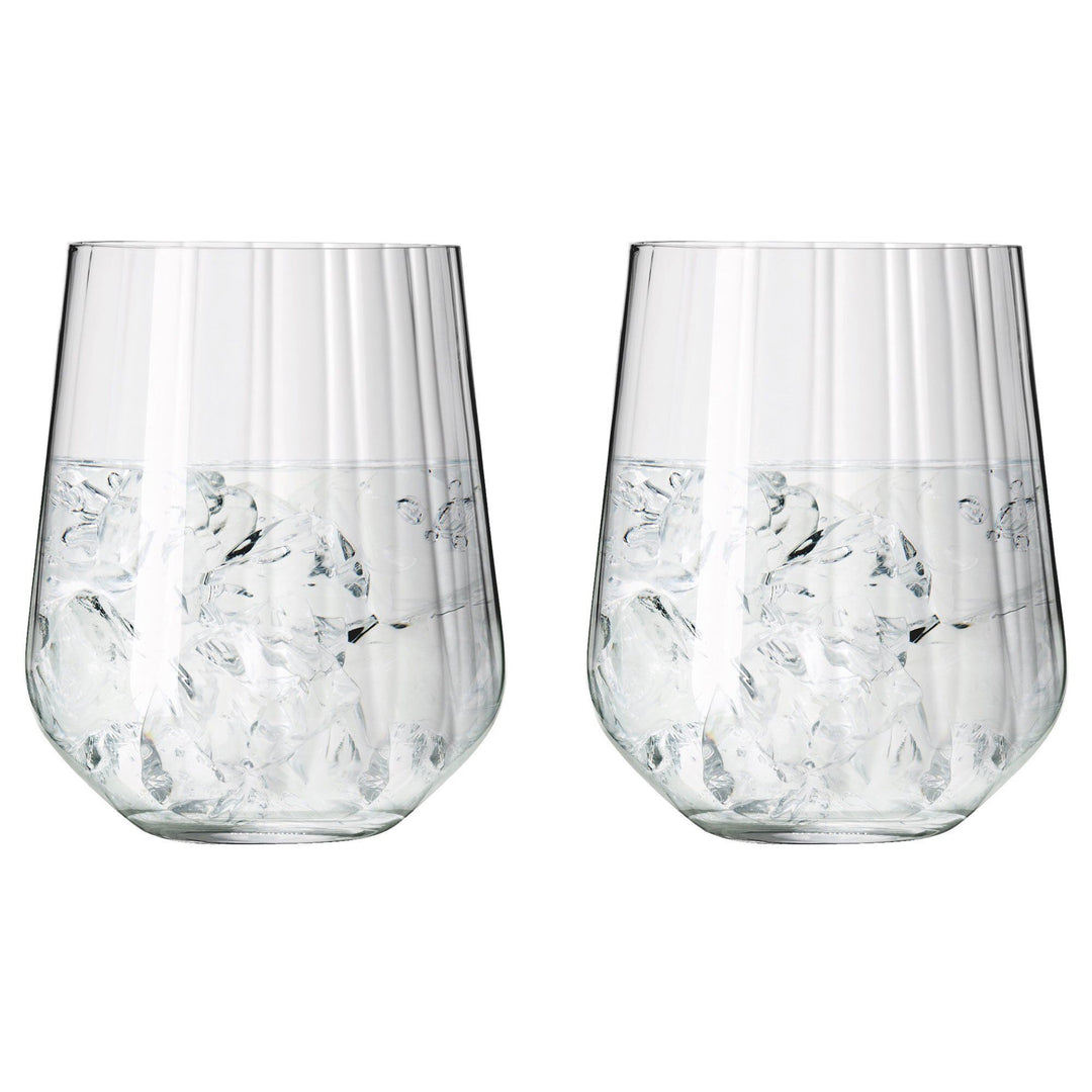 Ritzenhoff Ritzenhoff Sternschliff Gin & Tonic tumblerglas, 2 stk ❤ billede i brug i kategorien Drinkglas
