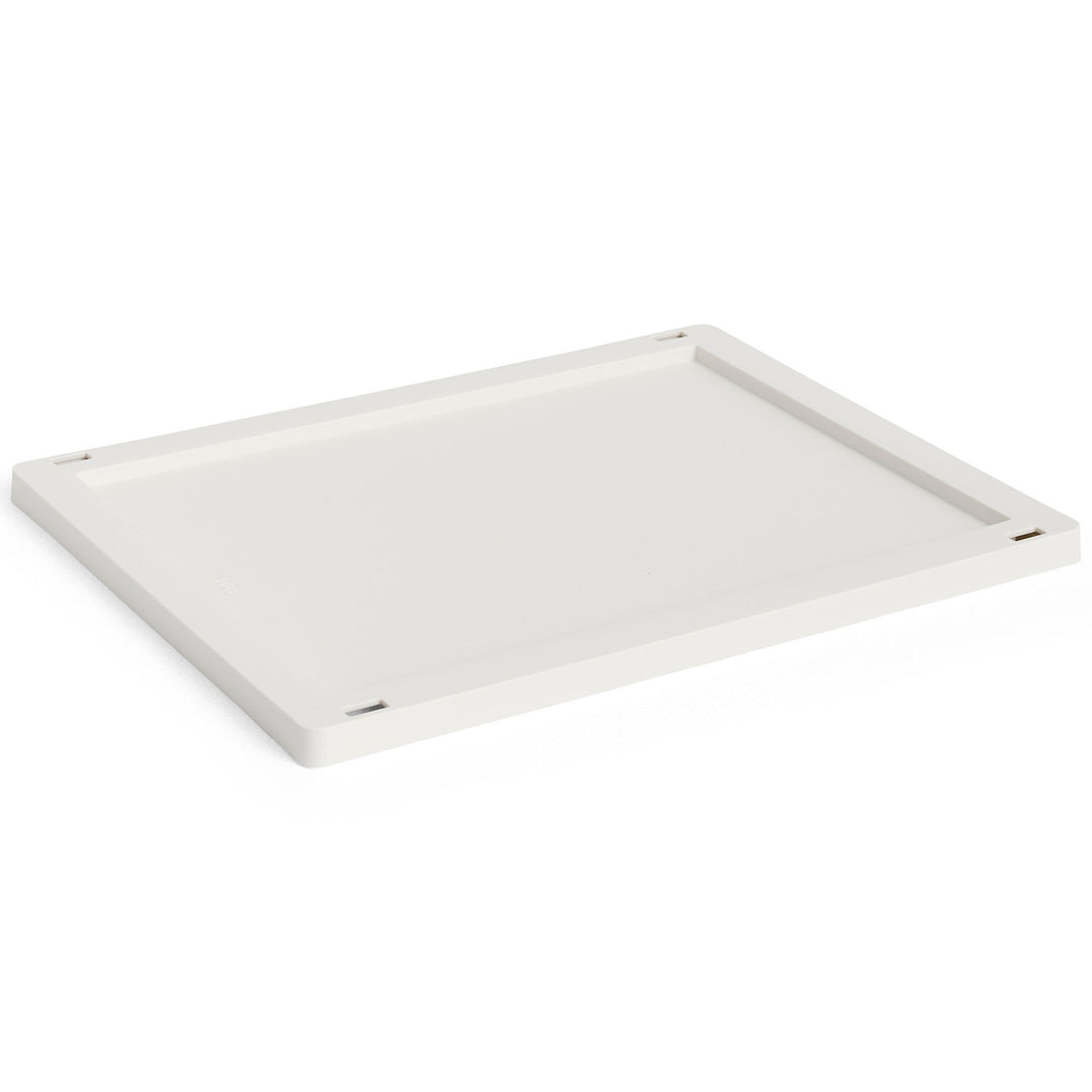 Hay HAY Colour Crate Medium Låg, offwhite ❤ close-up (Opbevaringsboks)