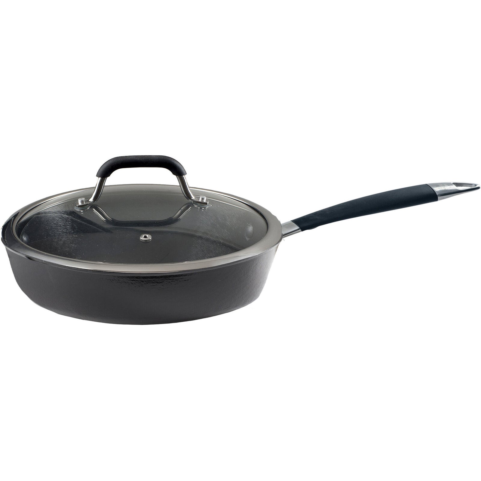 Ronneby bruk Ronneby bruk Sautérpande med glaslåg, 26 cm – produktvisning (Traktørpande)
