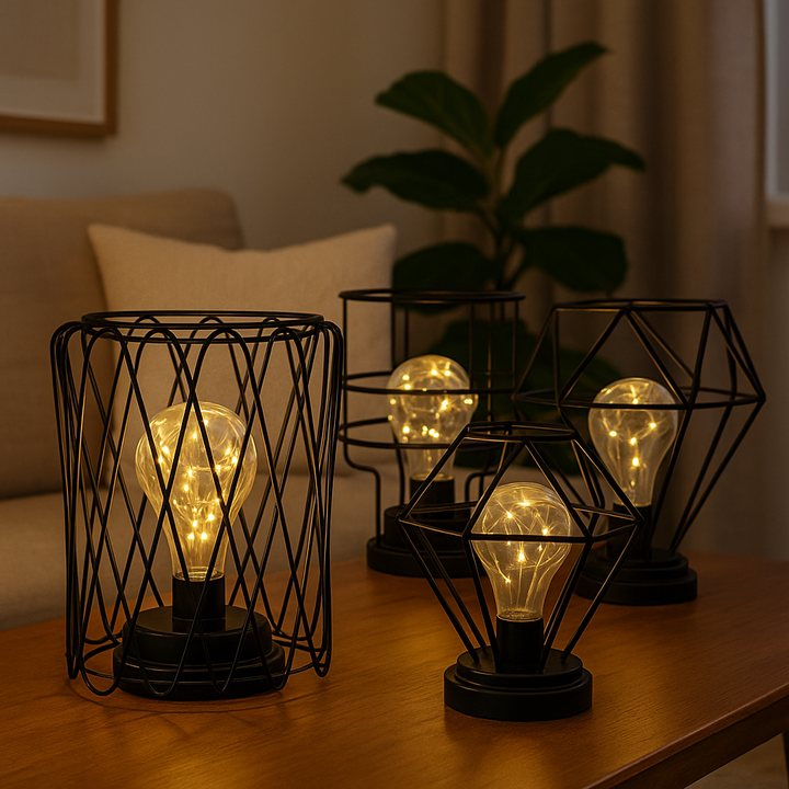 Produktbillede af Køb LED Dekorationslampe i Industrial Style 29500-02 på tilbud