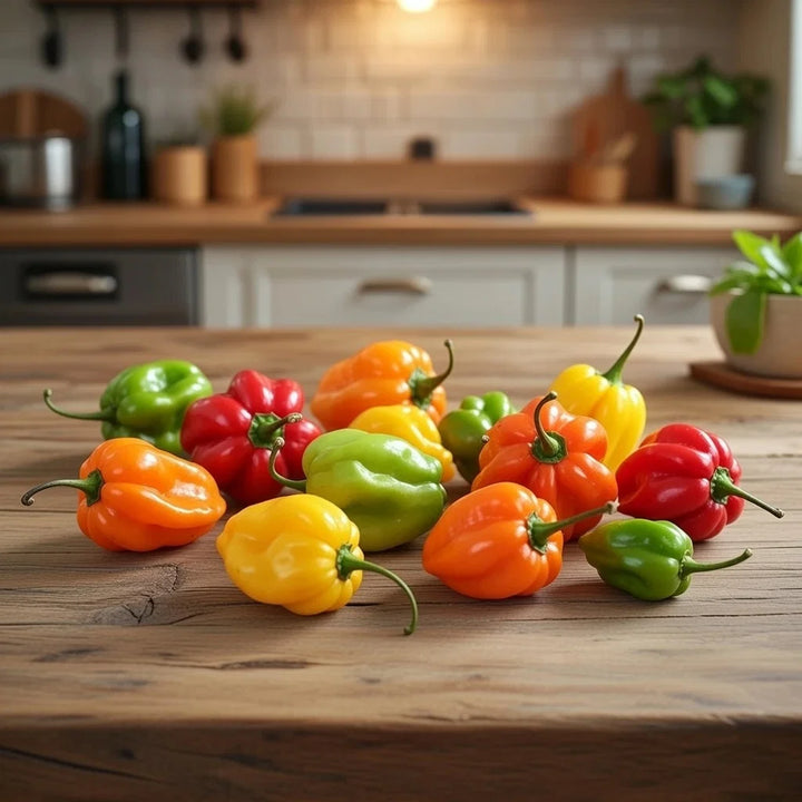 Økologisk Habanero chili mix