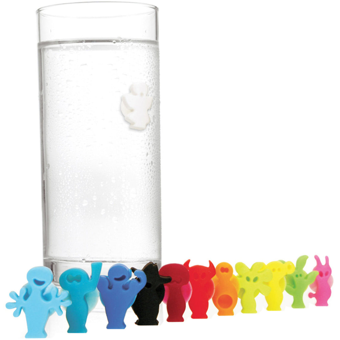 Vacu vin Vacu vin Glasmarkører, Party People – vinkelbillede (Barudstyr)