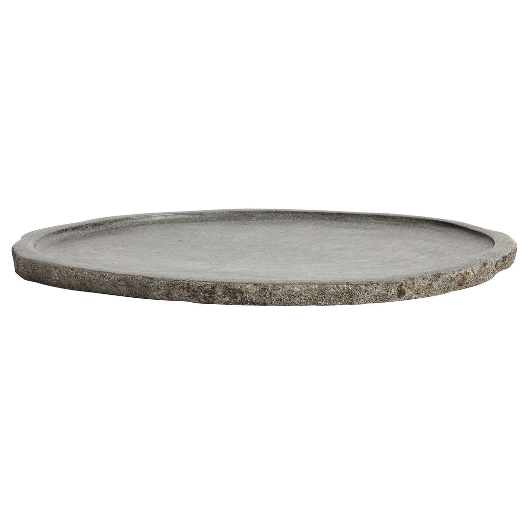 Muubs Muubs Valley fad 40 cm, grå/natur – produktbillede (Fad)