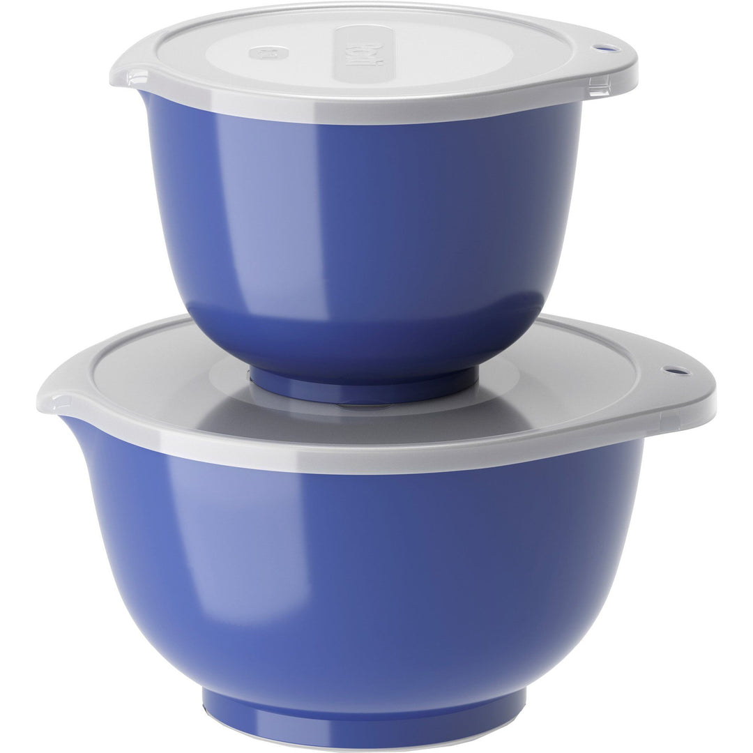 Rosti Rosti NEW Margrethe skålsæt 1,5 + 3 liter, electric blue – frontbillede (Sæt med bagefade)