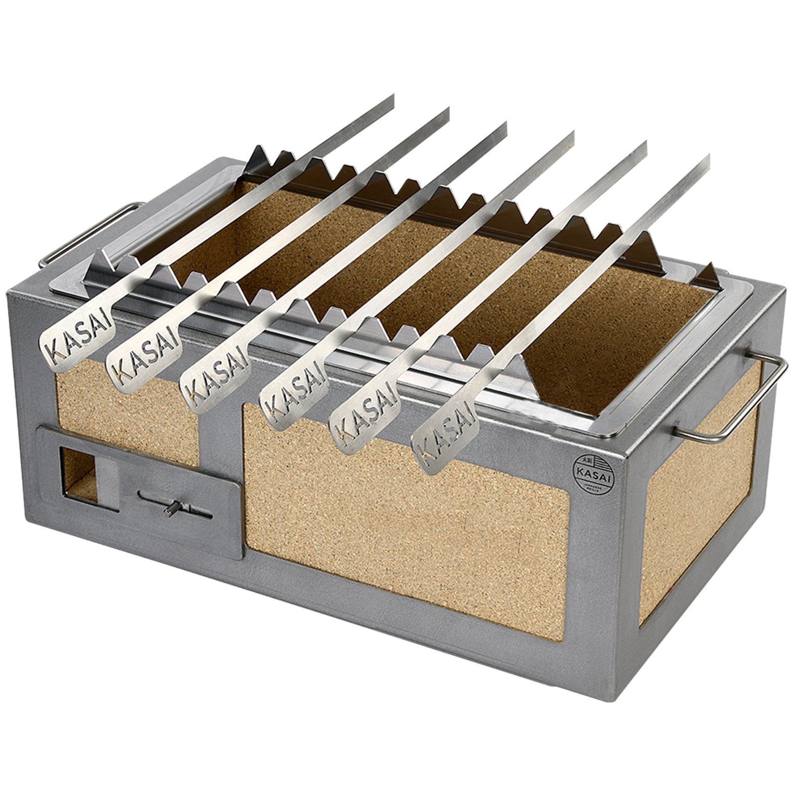 Kasai Kasai Spydstativ & grillspyd 6 stk. (Medium Long) ❤ close-up (Grillspyd)