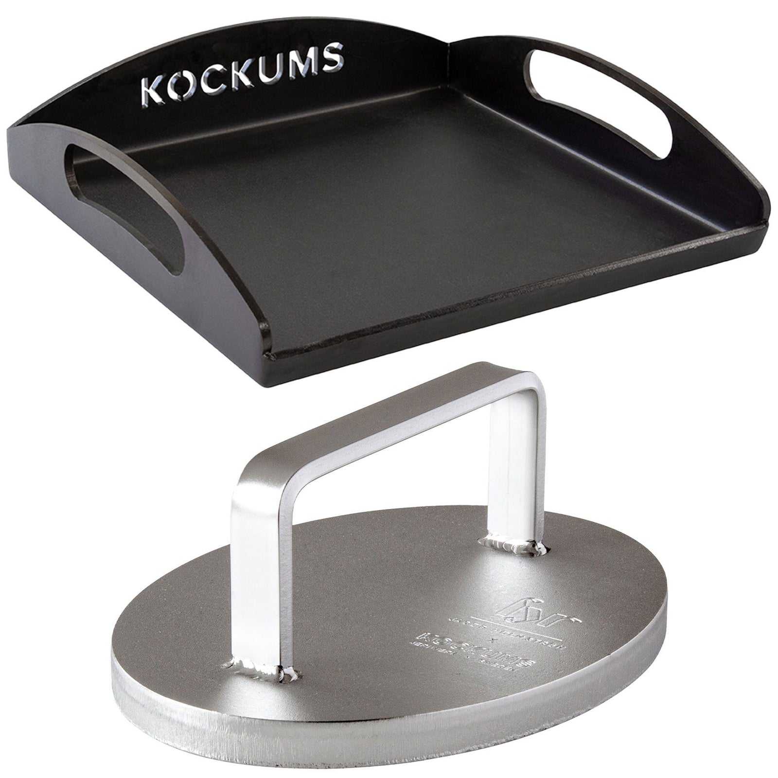 Kockums jernverk Kockums Jernverk Stegeplade med vægt ❤ produktfoto (Stegeplade)