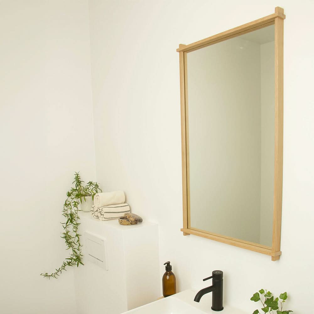 Cross Spejl Head - Massiv eg Olieret Eg ✔ Kæmpe udvalg i  Storage And Shelves ✔ Billig fragt og hurtig levering 2 - 5 hverdage - Varenummer: STSH-230281 / Ean:  på lager - Udsalg på Cross Spejl Spar op til 65% - Over 1312 kendte brands på udsalg