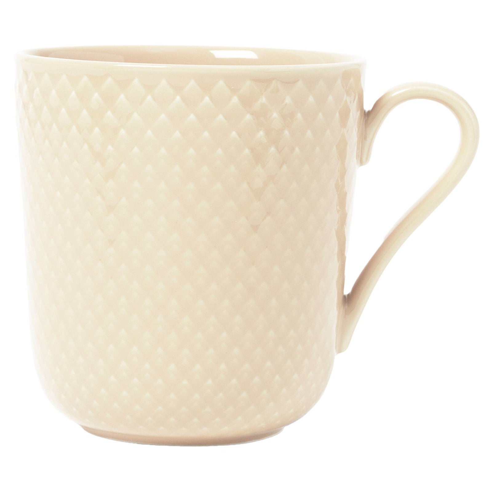 Lyngby porcelæn Lyngby porcelæn Rhombe Earth krus 39 cl, marble – produktbillede (Krus)