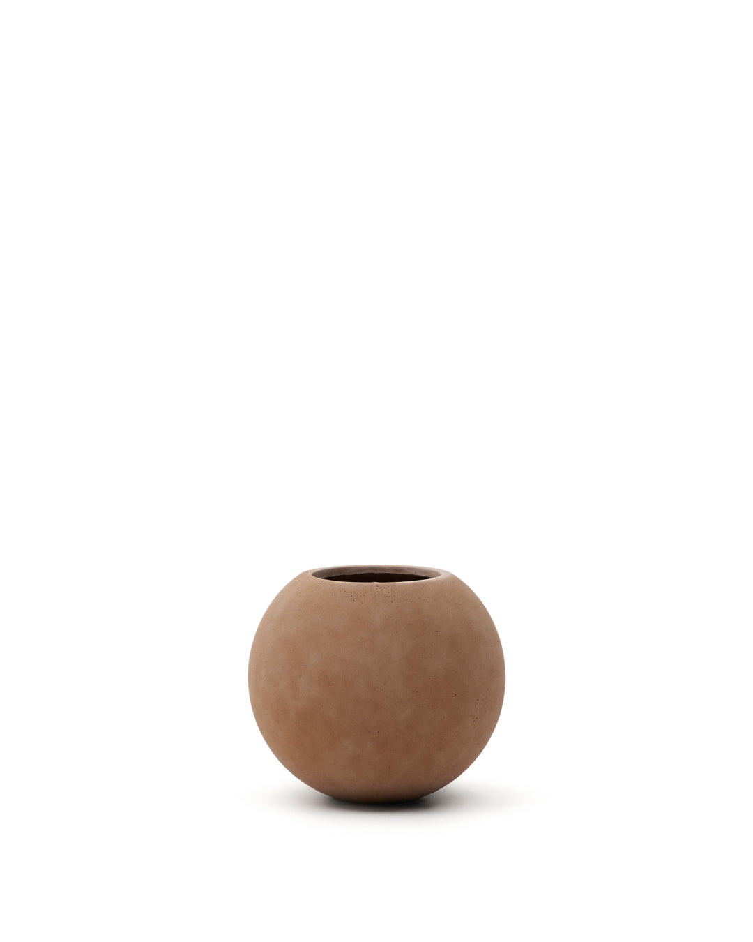 KAVE HOME Solna krukke rund terracotta-effekt polycement Ø51