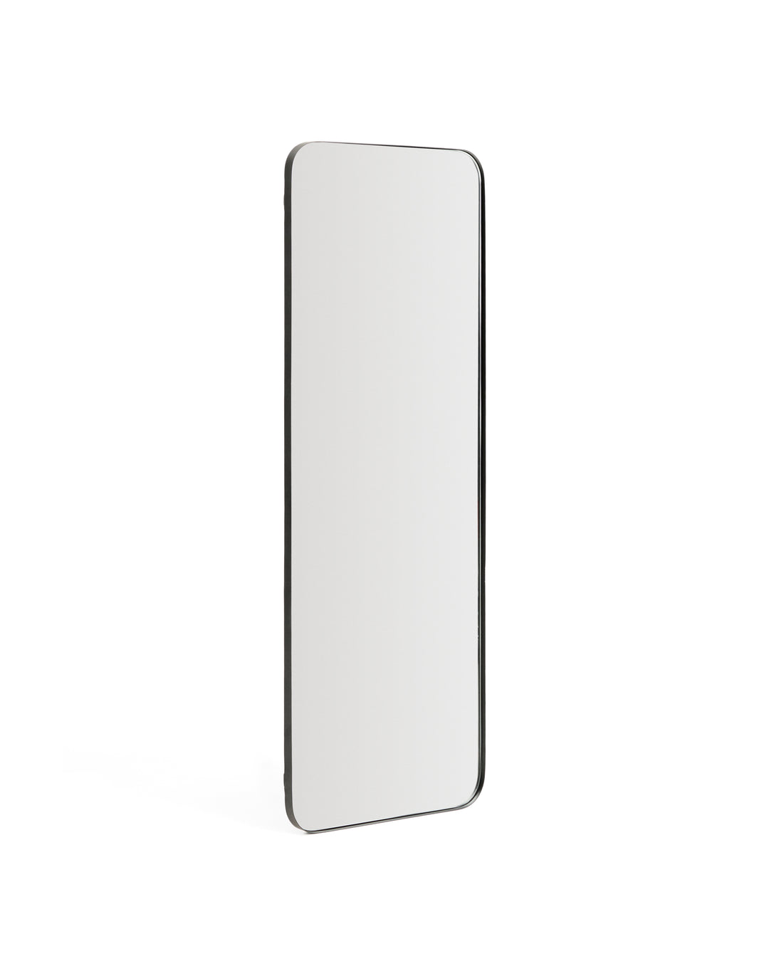 KAVE HOME Marco vægspejl rektangulær spejlglas og sort metal 30x100