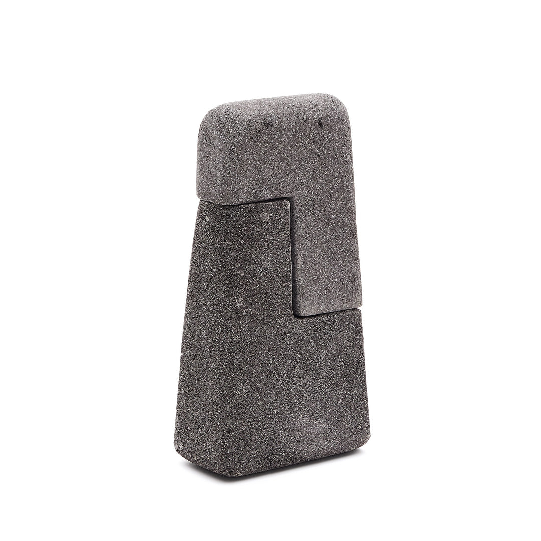 KAVE HOME Sipa skulptur grå sten H:30