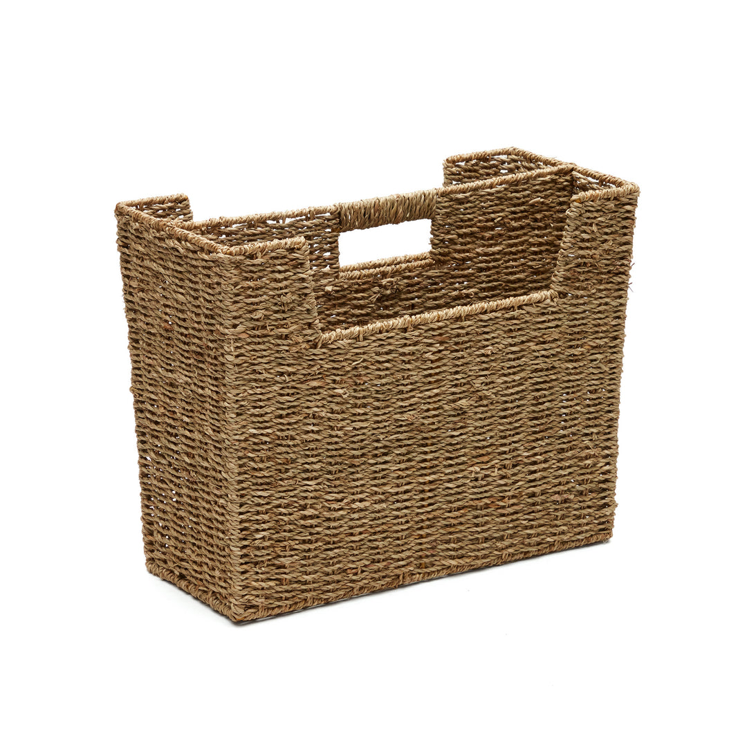 KAVE HOME Guixols magasinholder m. hank natur polyrattan/rattan