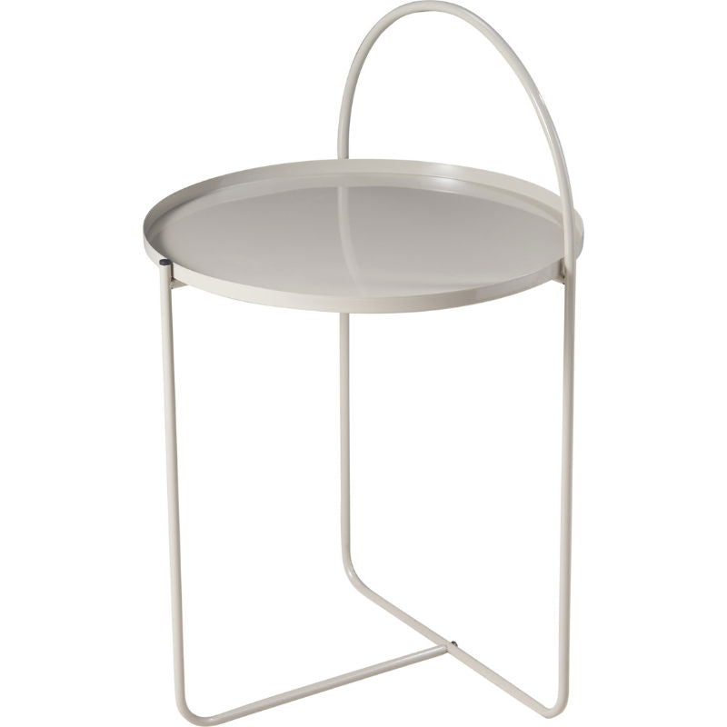 Produktbillede af Sidebord 40x65 Cm Sand Bue på tilbud i brug