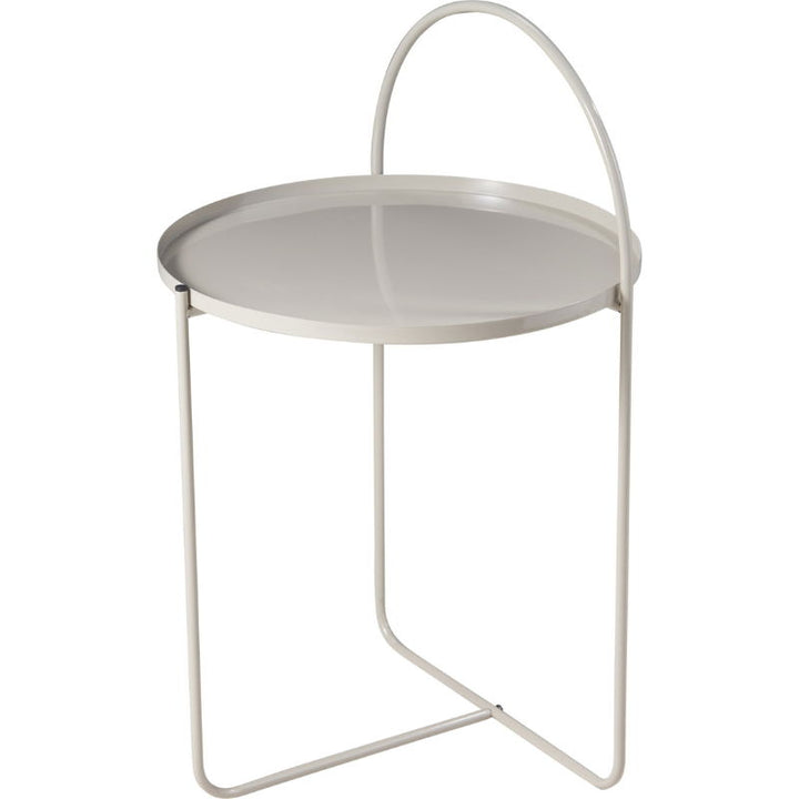Produktbillede af Sidebord 40x65 Cm Sand Bue på tilbud i brug
