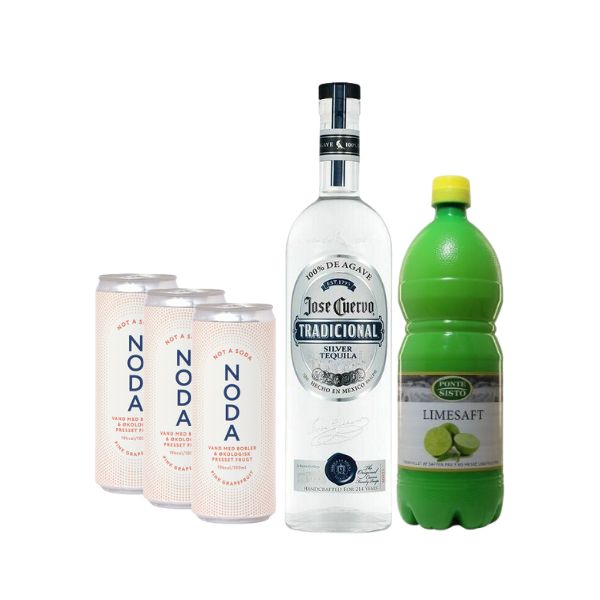 Produktbillede af Mexicansk Paloma Drinkspakke på tilbud i premium kvalitet