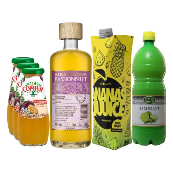 Produktbillede af Passionada Drinkspakke på tilbud i premium kvalitet