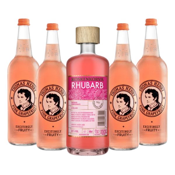 Produktbillede af Pink Rhuby Drinkspakke på tilbud i brug