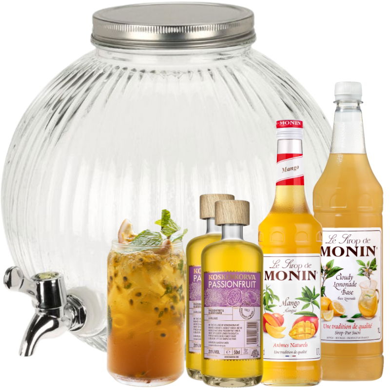 Produktbillede af Passion Lemonade Dispenser Drinkspakke 5 Liter på tilbud i premium kvalitet