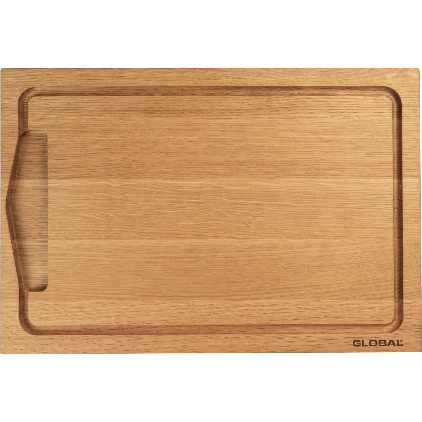 Global Global Skærebræt 45x30x4 cm, eg – frontbillede (Skærebræt)