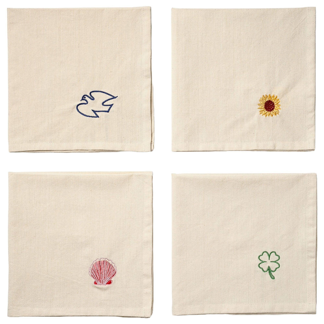 Midnatt Midnatt Charms serviet 40x40 cm 4-pak – produktvisning (Serviet)