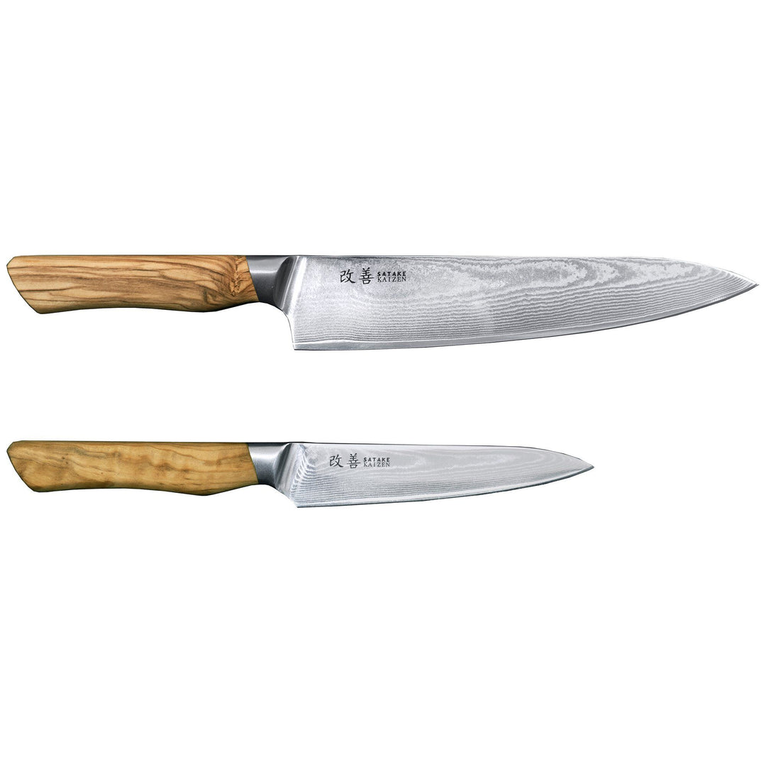 Satake Satake Kaizen knivsæt, 2 dele – frontbillede (Knivsæt)