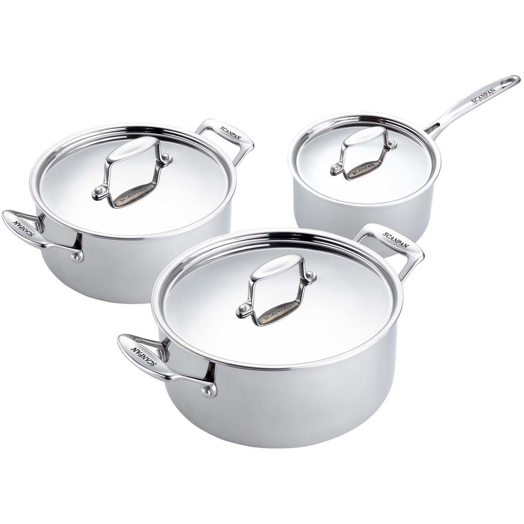Scanpan Scanpan Fusion 5 grydesæt 3-dele – produktvisning (Grydesæt & Kasseroller)
