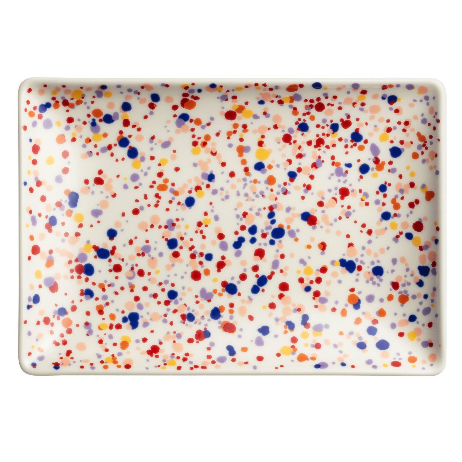Iittala Iittala Oiva Toikka Collection Helle tallerken 15 x 21 cm, blå-brun – vinkelbillede (Tallerkener)