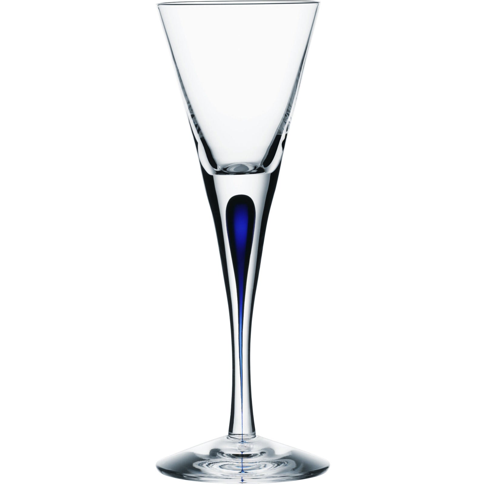 Orrefors Orrefors Intermezzo Blå Snapseglas, 6cl. ❤ produktfoto i kategorien Snapseglas