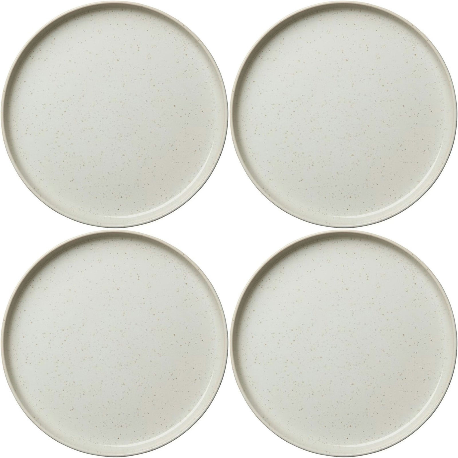 Decotique Decotique BON tallerken 28 cm 4-pak, steam – close-up (Tallerken)