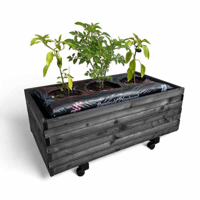 Produktbillede af Plantekasse / Kapilærskjuler på hjul 91 x 51 x 36 cm på tilbud i høj kvalitet