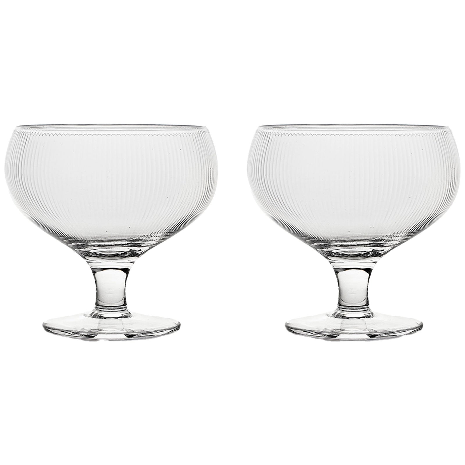 Sagaform Sagaform Blanka coupeglas 2-pak ❤ billede i brug (Glas)