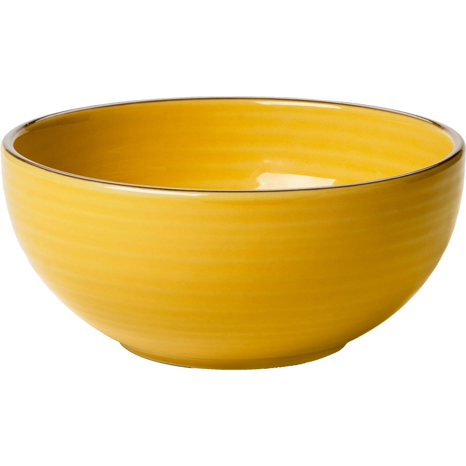 Kähler Kähler Colore skål, 15 cm, saffron yellow – frontbillede (Skål)