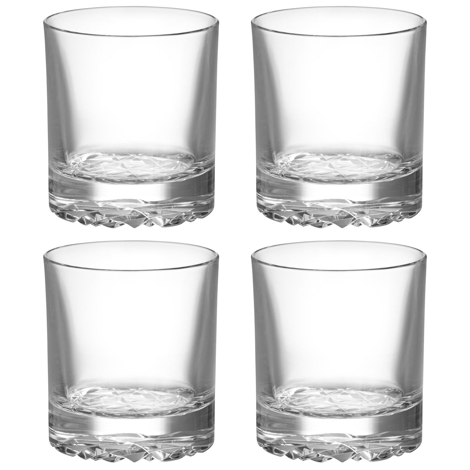 Orrefors Orrefors Carat Old Fashioned glas 21 cl, 4 stk. ❤ frontbillede (Glas)