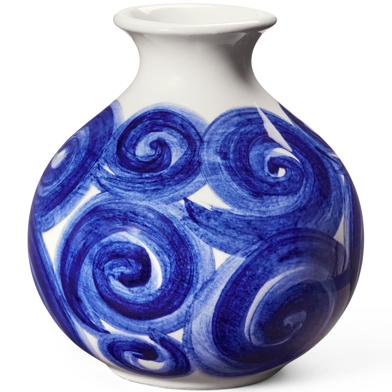 Kähler Kähler Tulle vase 10,5 cm, blå ❤ produktbillede i kategorien Lysestage