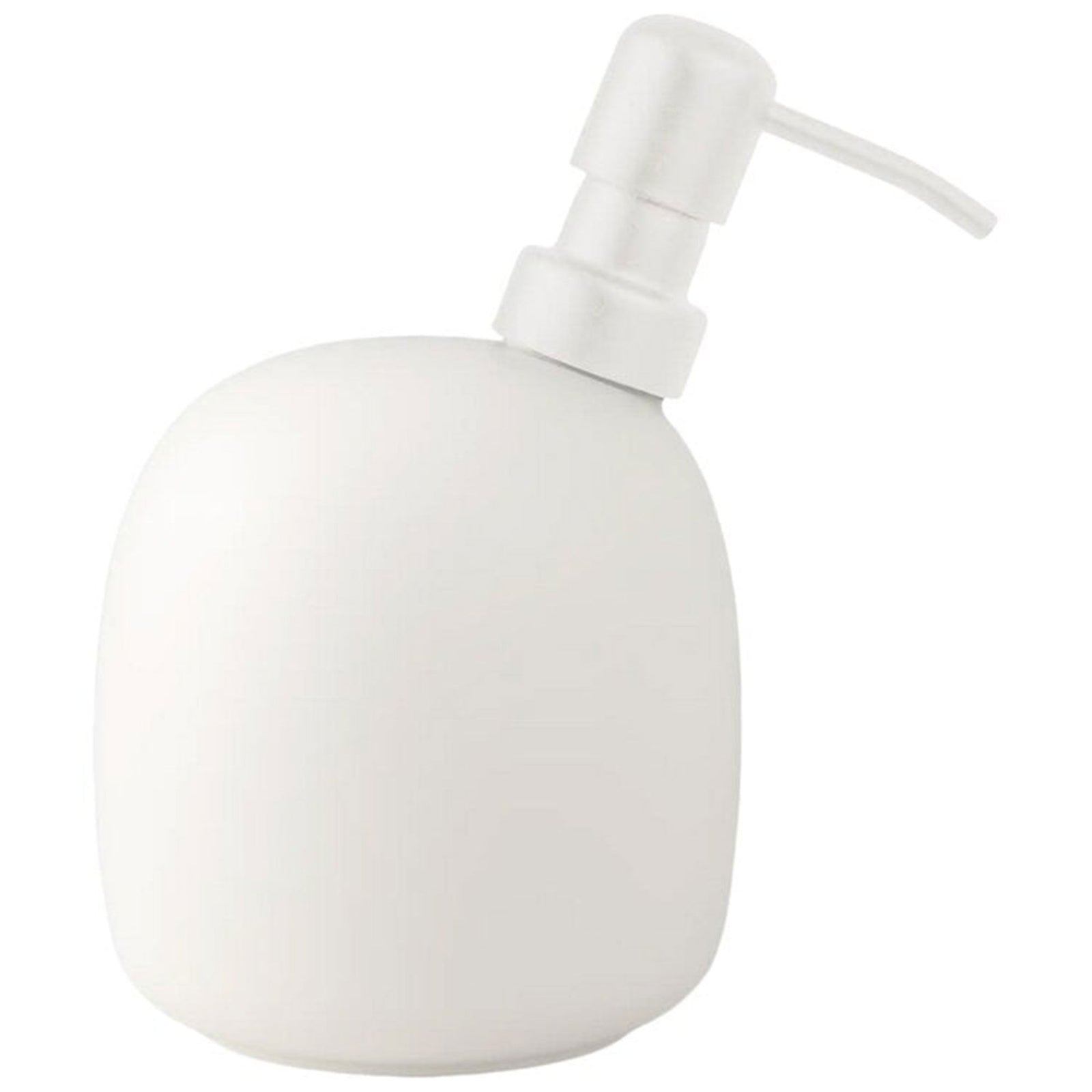 Happy sinks Happy sinks Kiwi sæbeholder, hvid – billede i brug (Håndsæbe)