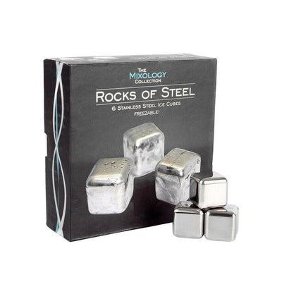 Stål Isterninger 6pk Mixology ✔ Kæmpe udvalg i Mixology ✔ Billig fragt og hurtig levering 2 - 5 hverdage - Varenummer: BAR-11571 / Ean: '5013313002772 på lager - Udsalg på Barudstyr - Cocktailtilbehør - Isterninger Spar op til 61% - Over 312 kendte brands på udsalg