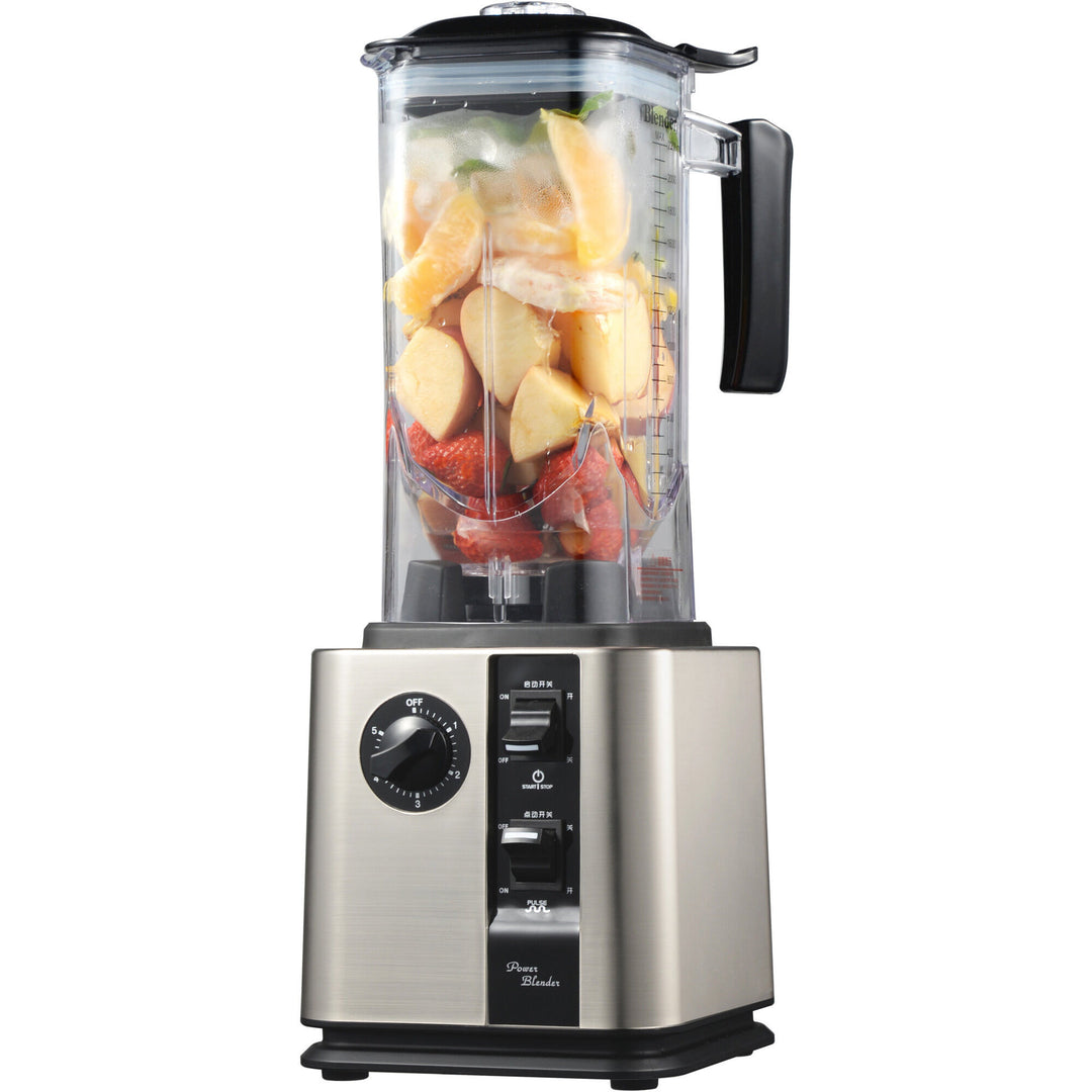 Raw Raw Blender Fuel 1800 2,5HP, Sølv – close-up (Mixer & Blender)