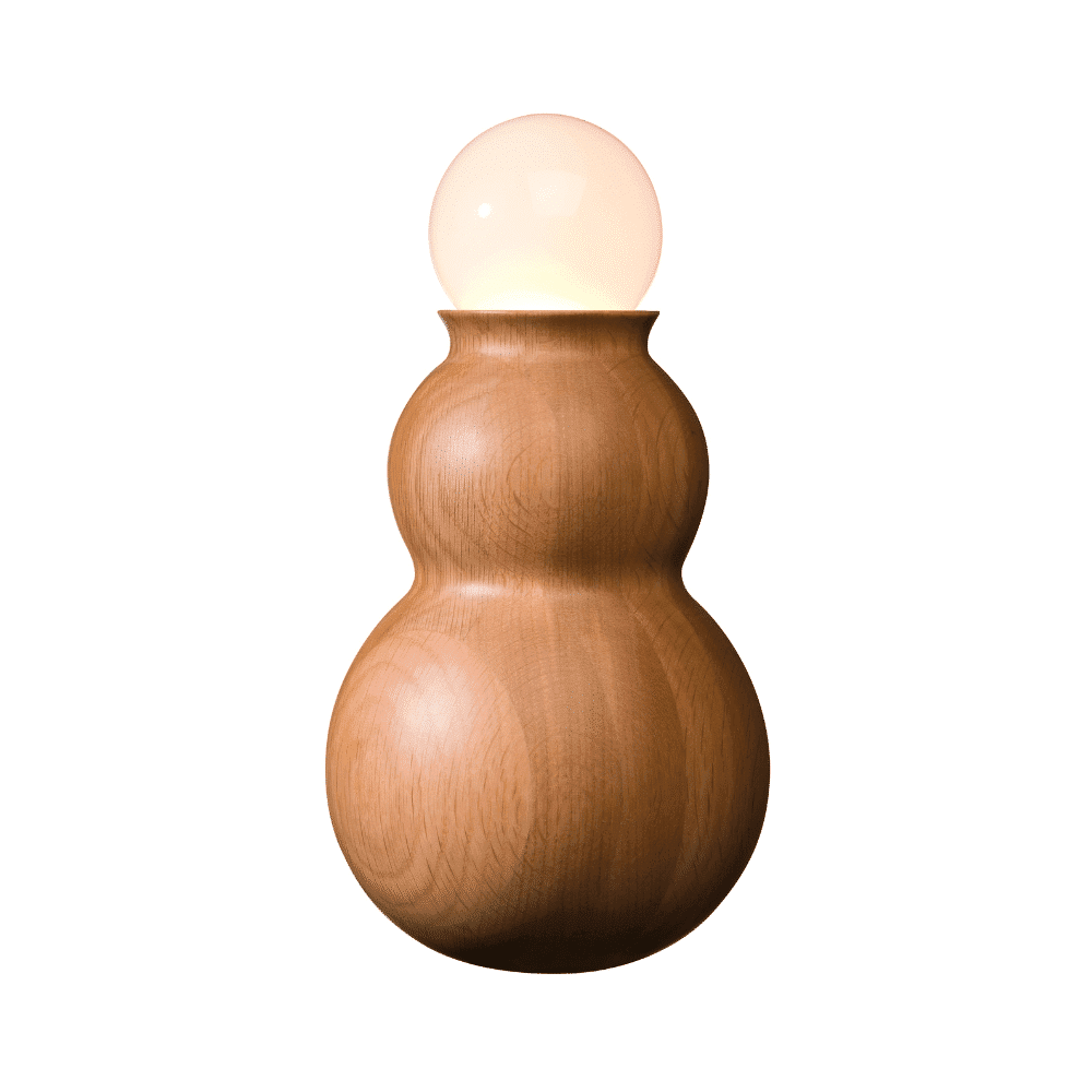 Produktbillede af Tumling Lampe Grå eg på tilbud i høj kvalitet
