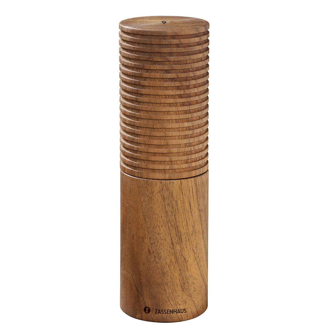 Zassenhaus Zassenhaus Peberkværn 18 cm, valnød – frontbillede (Peberkværn)