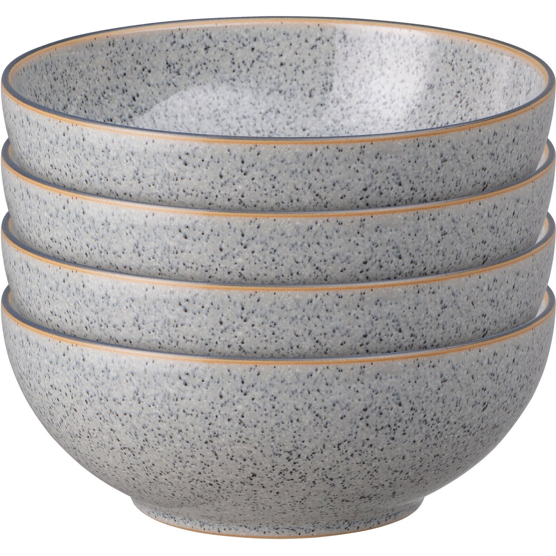 Denby Denby Studio Grey Skål 17cm 4-Pak ❤ frontbillede (Skål)
